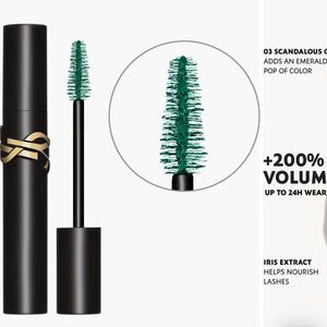 YSL Beauty Lash Clash Emerald Green Mascara